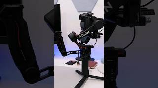 DJI RS3 Gimbal Set Up with the Panasonic GH5M2 and Monitor dji gimbal filmmaking shorts [upl. by Hutchings]