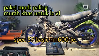 pakej modi paling murah untuk lc v1 rm600 je bos  spec 57 basic [upl. by Lynnet689]