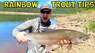 Top 10 Rainbow Trout Fishing Tips Never Forget 1 [upl. by Ahselak487]