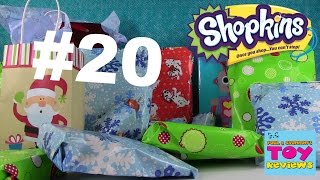 Day 20 Shopkins Giveaway Countdown To Christmas  Surprise Present Opening  PSToyReviews [upl. by Burd229]