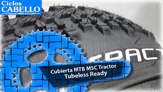 Cubierta MTB MSC Tractor Tubeless Ready 29x220 2C [upl. by Larcher]