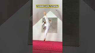 Tornado Kick Tutorial shorts martialarts taekwondo [upl. by Anaya]