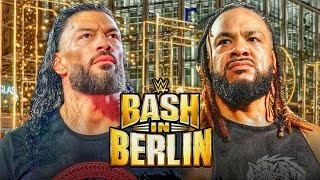 WWE Bash In Berlin 2024 Roman Reigns vs Jacob Fatu Full Match WWE Bash In Berlin 2024 Highlights [upl. by Salvay]