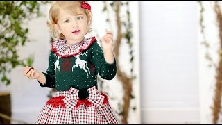 FOQUE MODA INFANTIL OW1516 quotNAVIDADquot COLLECTION [upl. by Truda]