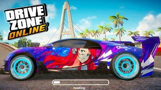 Buggati Chiron Top Speed And Drag Race 😱 DriveZoneOnline Gameplay Video [upl. by Annavahs]