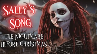 Sallys Song from quotThe Nightmare Before Christmasquot with Lyrics  Melissa Sings [upl. by Fedirko713]