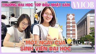 Một ngày của Sinh Viên tại Nhật Bản  Đại học APU có gì  VyJob [upl. by Alusru]