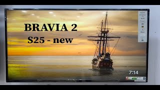 SONY BRAVIA 2 S25 TV 43 Inchas Unboxing amp Look  Is a real Upgrade [upl. by Aloisia]