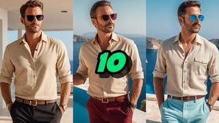 10 Pantalones para Combinar Camisa Beige para Hombre [upl. by Jarret]