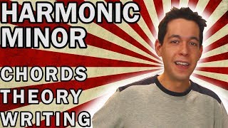 Writing Chord Progressions in Harmonic Minor MUSIC THEORY  SONG WRITING [upl. by Oman]