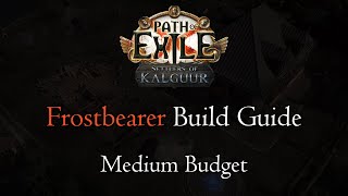 Clear All Content With Frostbearers  Path of Exile 325 [upl. by Euqinad]