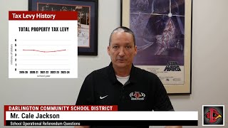 Darlington Community School District  2024 Operational Referendum Questions [upl. by Glassco]