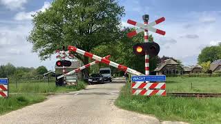 Spoorwegovergang BeekbergenDutch Railroad Crossing AHOB [upl. by Ransell]