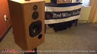 Red Wine Audio Harbeth loudspeakers [upl. by Einaffit517]