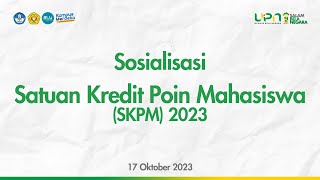 Sosialisasi SKPM 2023  UPN Jatim [upl. by Ricky194]