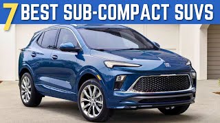 Top 7 Best SubCompact SUVs To Buy In 2023 [upl. by Eanyl]