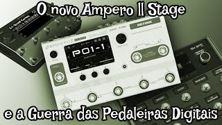 Ampero II Stage pedal no Canal limpo e Plini [upl. by Handal722]