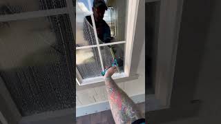 WINDOW CLEANING TECHNIQUE  KEEP IT SIMPLE [upl. by Beverle]