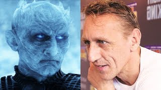 The Night King Actor Vladimir Furdik Reveals Game of Thrones Season 8 Secrets [upl. by Alleahcim]