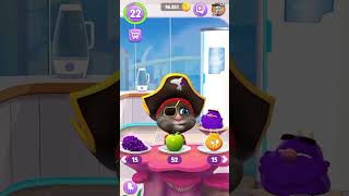 Tom fight 😱😱 seed Funny shorts ytshorts youtubeshorts talkingtom gaming talkingtomcat funny [upl. by Dolly]