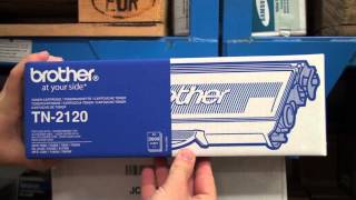 Brother Toner Cartridge TN2120 HC [upl. by Scholem73]