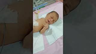 Baby NICU admitted Baby meconium stains but just fine Baby cutebaby youtubeshorts [upl. by Bjork913]