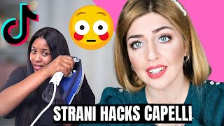 😳TAGLIO i CAPELLI STRANI HAIR HACKS Rection beauty transformation e Hairstyle TikTok capelli [upl. by Felix]