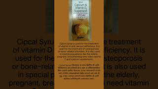 Cipcal syrup uses viralvideo [upl. by Arytas201]