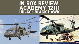 In Box Review Academy 12111 UH60L Black Hawk [upl. by Culley788]