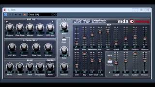 JX16 Polyphonic Synthesizer by Maxim Digital Audio  Steinberg [upl. by Adaha2]