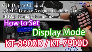 How to set Display Mode∣MENU27∣SURECOM ∣KT8900D∣KT7900D∣Color display∣ DUAL BAND ∣MOBILE RADIO∣ [upl. by Tilda789]