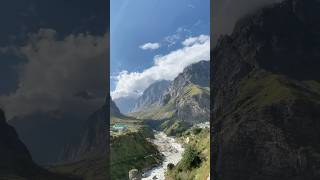 Mana village of india mountains youtubeshorts ytshorts shortsfeed views [upl. by Ileane]