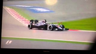 Stoffel Vandoorne F1 DEBUT F1 2016 Bahrain FP1 [upl. by Ttimme876]