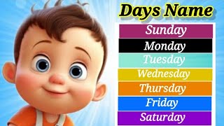 Days of The Week Song Addams Family Days Name Days of The Week in Spanish Song days [upl. by Airym]