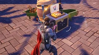 Destroy Evil Brainwashing Pizza Turntables  Fortnite TMNT Quests phase 5 [upl. by Justino492]