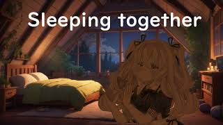 ASMR GF Sleeping together F4A CuddlesSleep aid [upl. by Katti350]