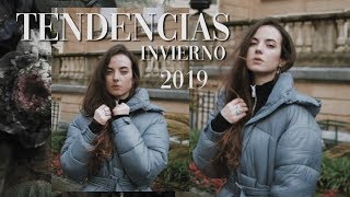 TENDENCIAS INVIERNO 2019  MODA [upl. by Bbor]