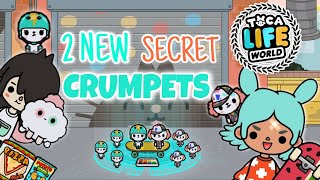 2 New Secret Crumpets in Toca Life World  Artistic Crumpet and Skater Crumpet 🤩💙 [upl. by Rosdniw]