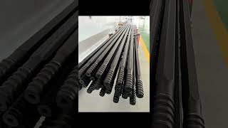 Mining Machinery Parts MM MF Rod Threaded Drill Rods Extension Drill Rods For Blasting mining [upl. by Orestes109]