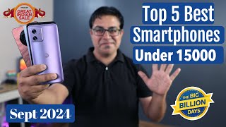 Best 5G Phones Under 15000 in September 2024 I Best Smartphone Under 15k [upl. by Notsruht]