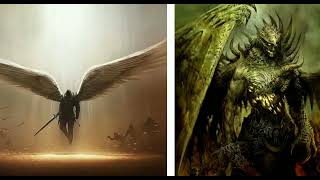 Michael Demiurgos Angel Form VS Lucifer Morningstar True Form [upl. by Lebna]