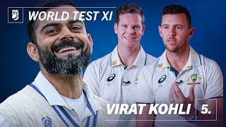 Hes nice to watch on the eye  Australia picks their World Test XI  Virat Kohli [upl. by Gallard]