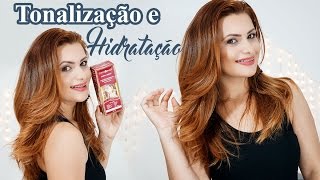 Tonalizando o Cabelo Ruivo  Hena em creme Surya Brasil [upl. by Eimirej]