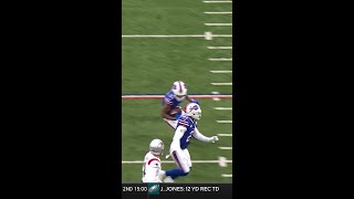 Rasul Douglas intercepts the Bailey Zappe pass vs New England Patriots [upl. by Nytsirhc938]