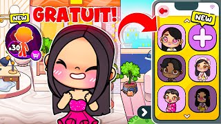 HACKS ET ASTUCES COMMENT AVOIR PLUS DE 3 PERSONNAGES GRATUITEMENT SUR AVATAR WORLD  MISS QUEEN 👑 [upl. by Brill]