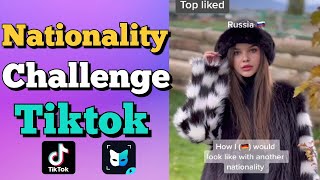 How would I look in Different Nationalities  Tiktok Nationality challenge  Face Play App [upl. by Wing]