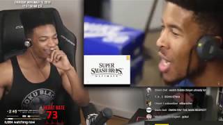 ETIKA REACTS TO LOWTIERGODS PARODY OF HIM [upl. by Llerehc]