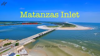 The Matanzas Inlet  Aerial View [upl. by Anaujit5]