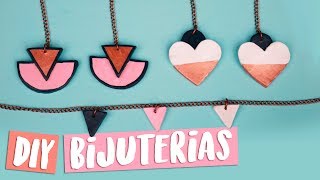 DIY COMO FAZER BIJUTERIAS TUMBLR PARA VENDER Usando massa de biscuit ou Fimo Por Isabelle Verona [upl. by Manny]