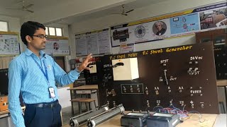 Magnetization Characteristics of DC Shunt Generator  Electrical Machines Lab  1 [upl. by Mapes486]